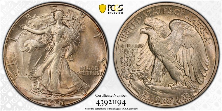 Cert 43921194 - Coin Image