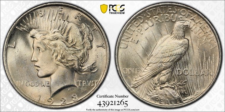 Cert 43921265 - Coin Image