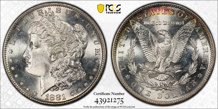 Cert 43921275 - Coin Image