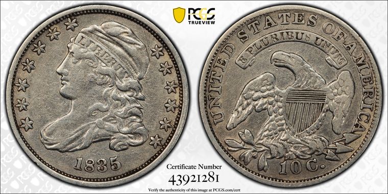 Cert 43921281 - Coin Image