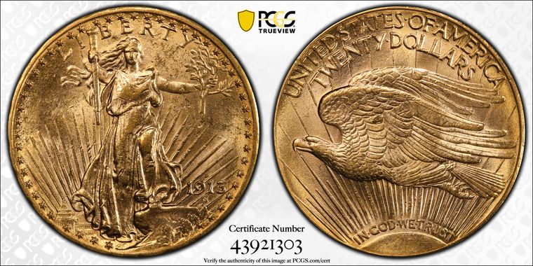 Cert 43921303 - Coin Image