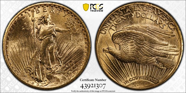 Cert 43921307 - Coin Image