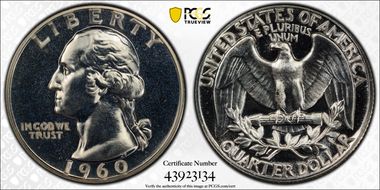 1960 25C PR67