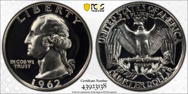 1962 25C PR68