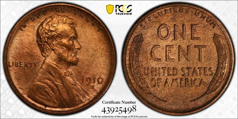 Cert 43925498 - Coin Image