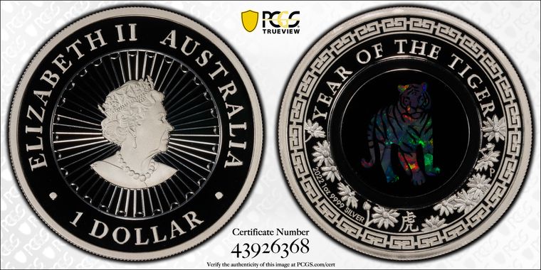 Cert 43926368 - Coin Image