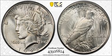 1926 $1 MS64