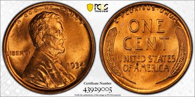 1934 1C MS66RD