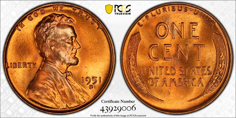 Cert 43929006 - Coin Image