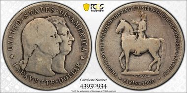 1900 $1 Lafayette VG10