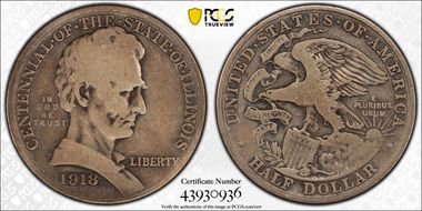 1918 50C Lincoln-Illinois VG10