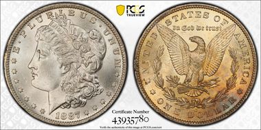 1887-O $1 MS63