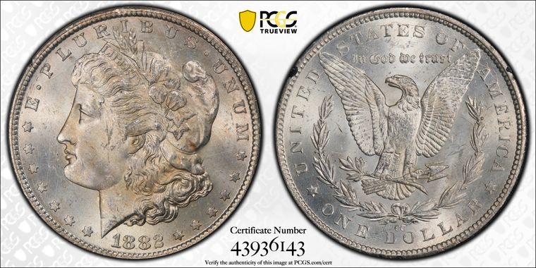 Cert 43936143 - Coin Image