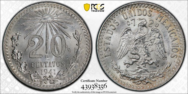 Cert 43938356 - Coin Image