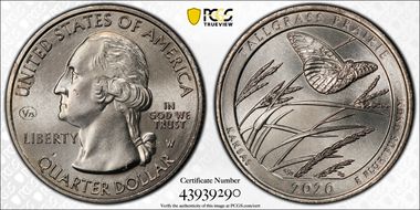 2020-W 25C Tallgrass Prairie NP V75 MS66