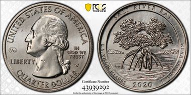 2020-W 25C Salt River Bay NP V75 MS65