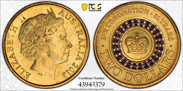 Cert 43942379 - Coin Image