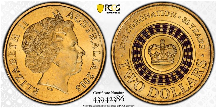 Cert 43942386 - Coin Image