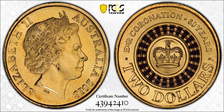 Cert 43942410 - Coin Image