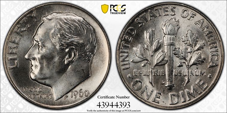 Cert 43944393 - Coin Image