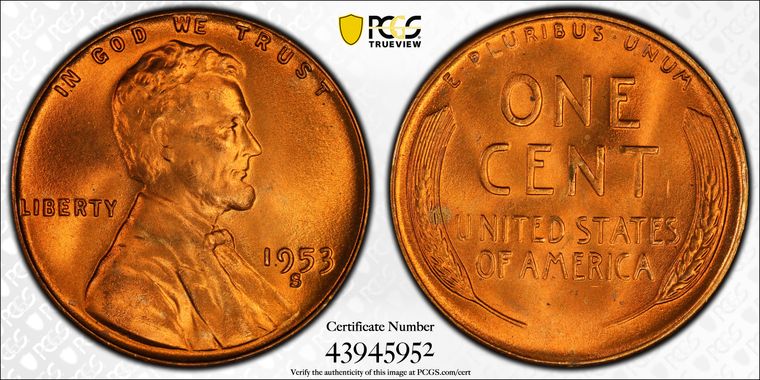 Cert 43945952 - Coin Image