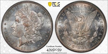 1883-S $1 AU58