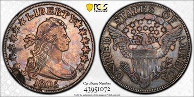 1805/4 50C O-102 VF30