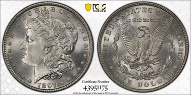 1897 $1 MS67