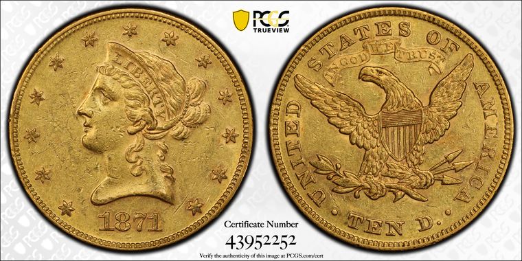 Cert 43952252 - Coin Image