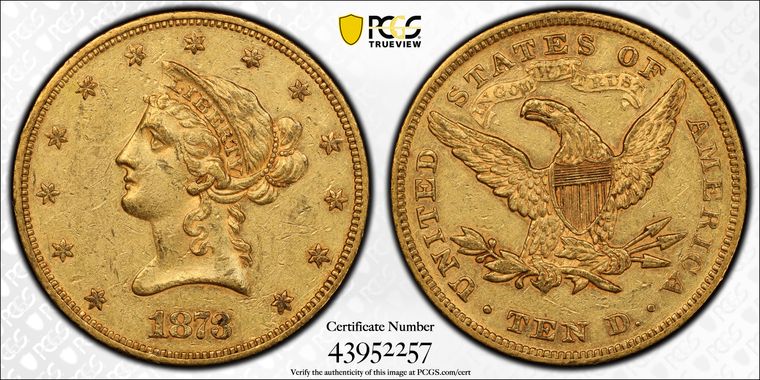 Cert 43952257 - Coin Image