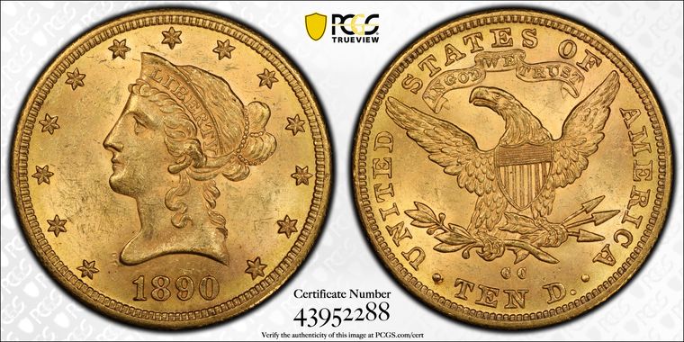 Cert 43952288 - Coin Image