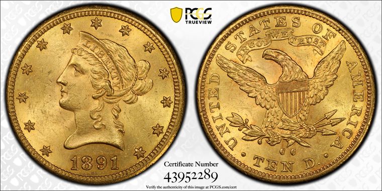 Cert 43952289 - Coin Image