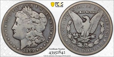 1879-CC $1 Capped Die N1