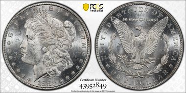 1882-CC $1 MS62