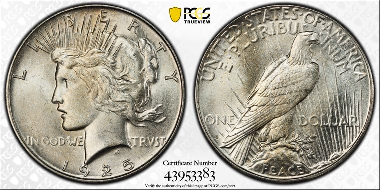 Cert 43953383 - Coin Image