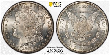 1887-S $1 MS64
