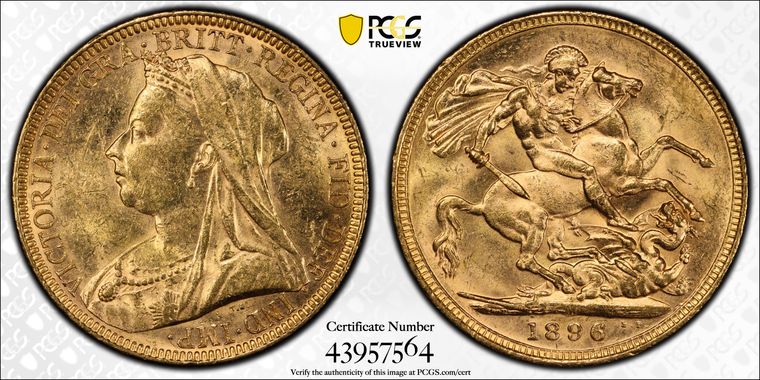 Cert 43957564 - Coin Image