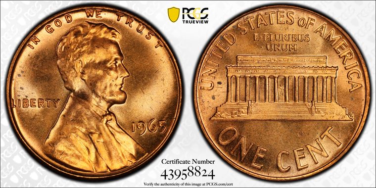 Cert 43958824 - Coin Image