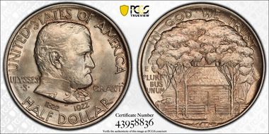 1922 50C Grant MS64