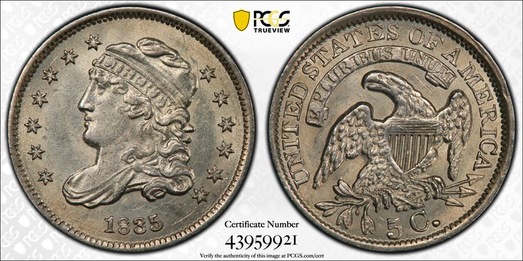 Cert 43959921 - Coin Image