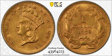 1879 G$1 MS61