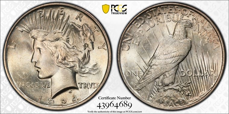 Cert 43964689 - Coin Image