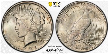 1925 $1 MS65