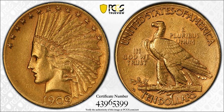 Cert 43965399 - Coin Image