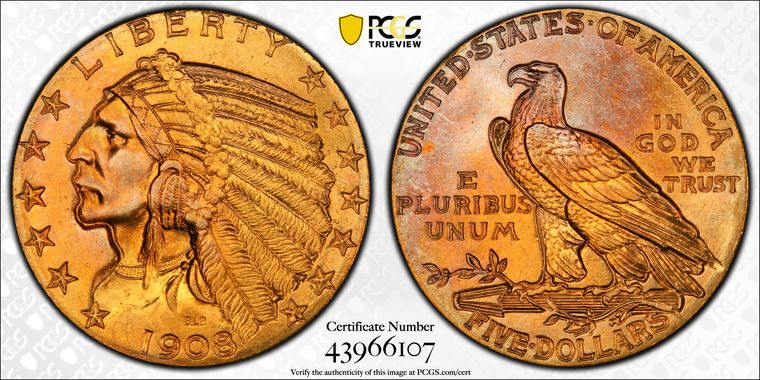 Cert 43966107 - Coin Image