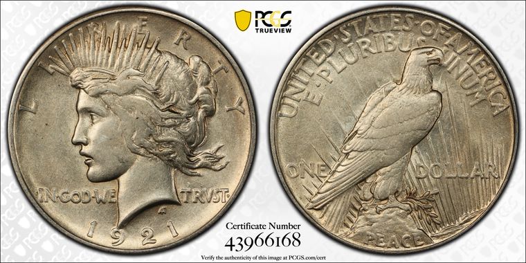 Cert 43966168 - Coin Image