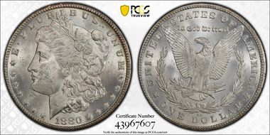 1880-CC $1 MS63