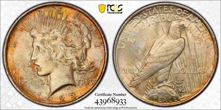 Cert 43968933 - Coin Image