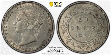 1870 50C AU53