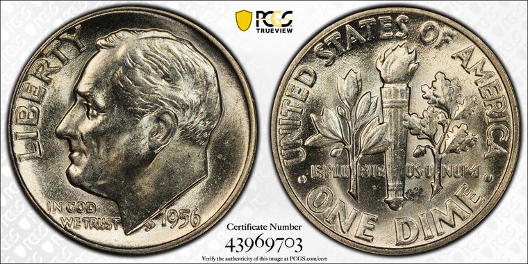 Cert 43969703 - Coin Image